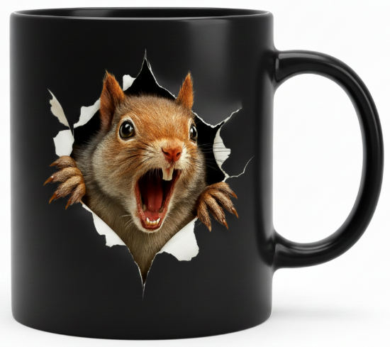 Picture of A Scary Squirrel